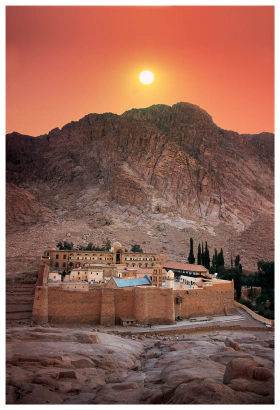 Θεοβάδιστον όρος Σινά - Ιερά Μονή Αγίας Αικατερίνης (Μάγια Τσόκλη)