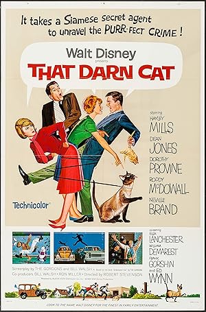 Κατάσκοπος με Βελούδινες Πατούσες / That Darn Cat! (1965)