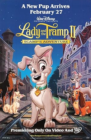 Lady and the Tramp 2 Scamps Adventure 2001/Λαίδη και ο Αλήτης και οι περιπέτειες του Σκάμπ (2001)