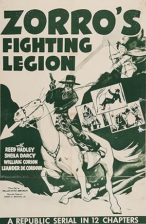 Zorro Fighting Legion / Zorros Rache (1939)