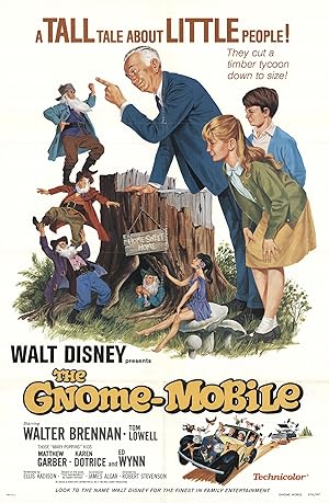 Οι Νανοι Του Μαγεμενου Δασους / The Gnome-Mobile (1967)